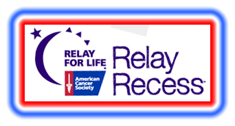 American Cancer Society logo with Relay Recess